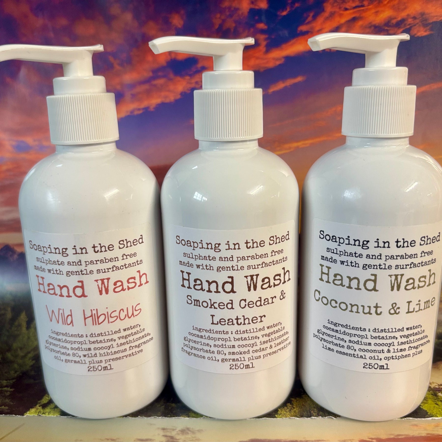 Pack of 3 Hand Wash with Glycerine