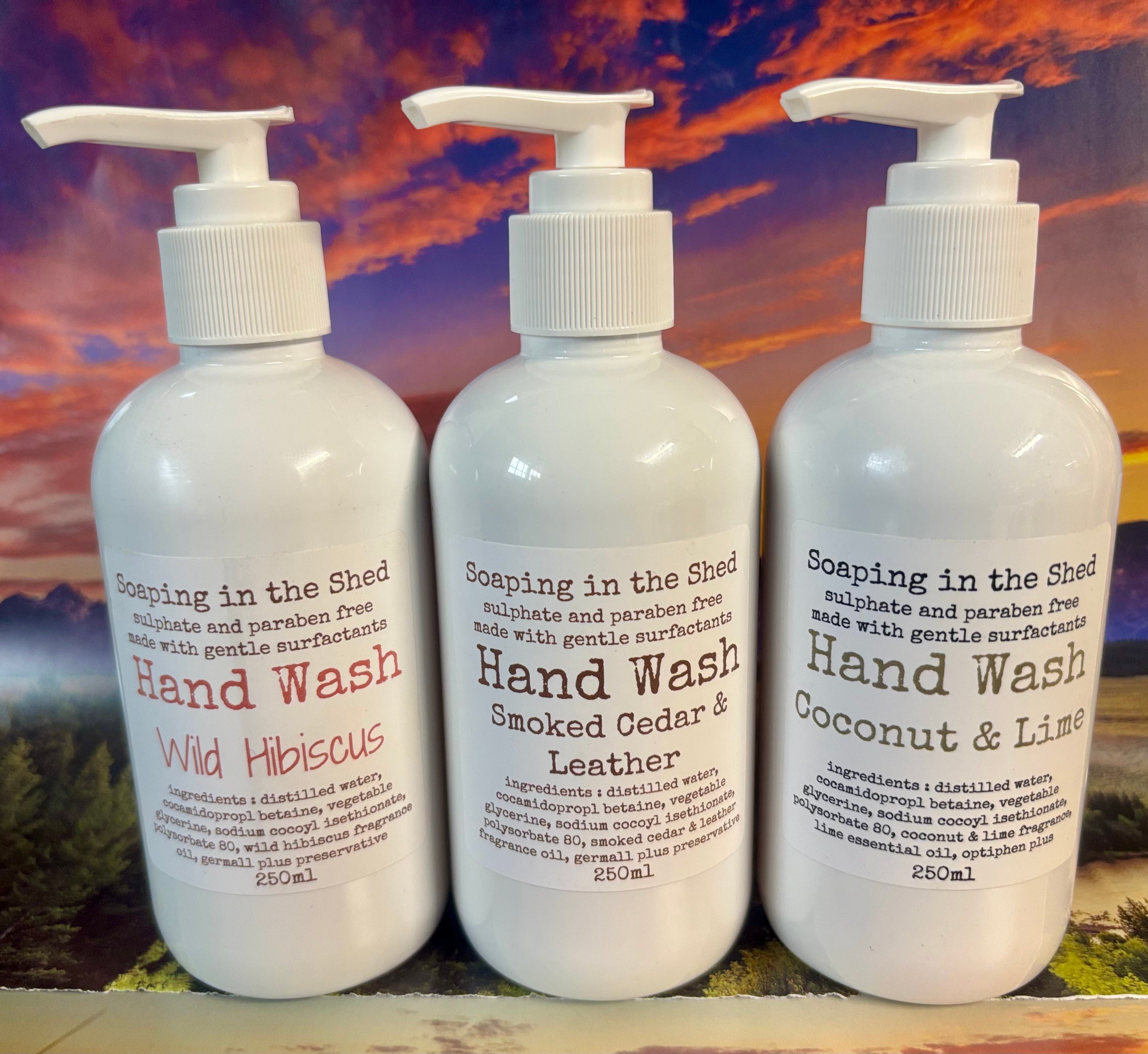 Pack of 3 Hand Wash with Glycerine