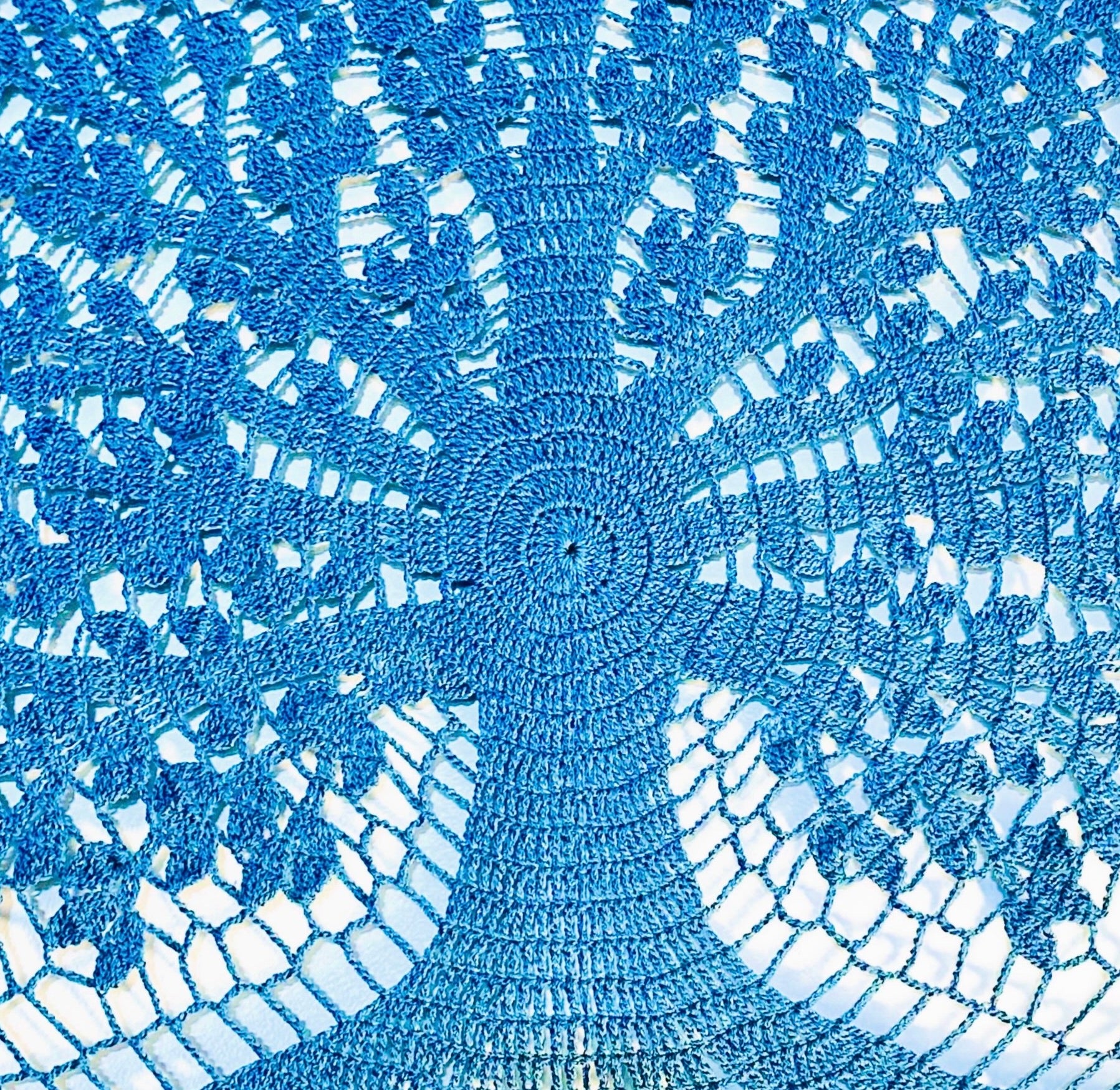 Blue Tree of Life Mandala