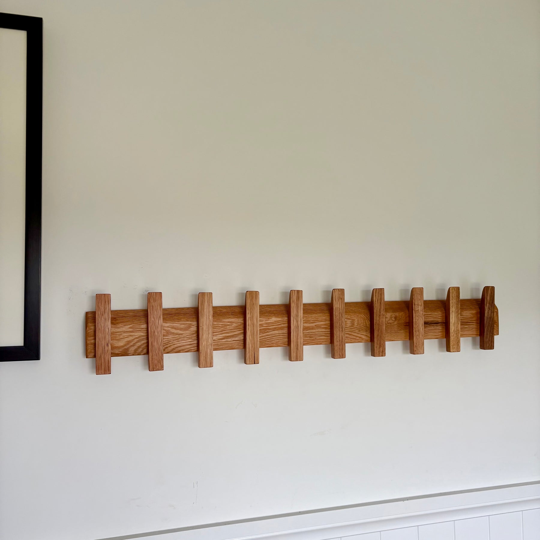 No. 3 Tasmanian oak coat rack