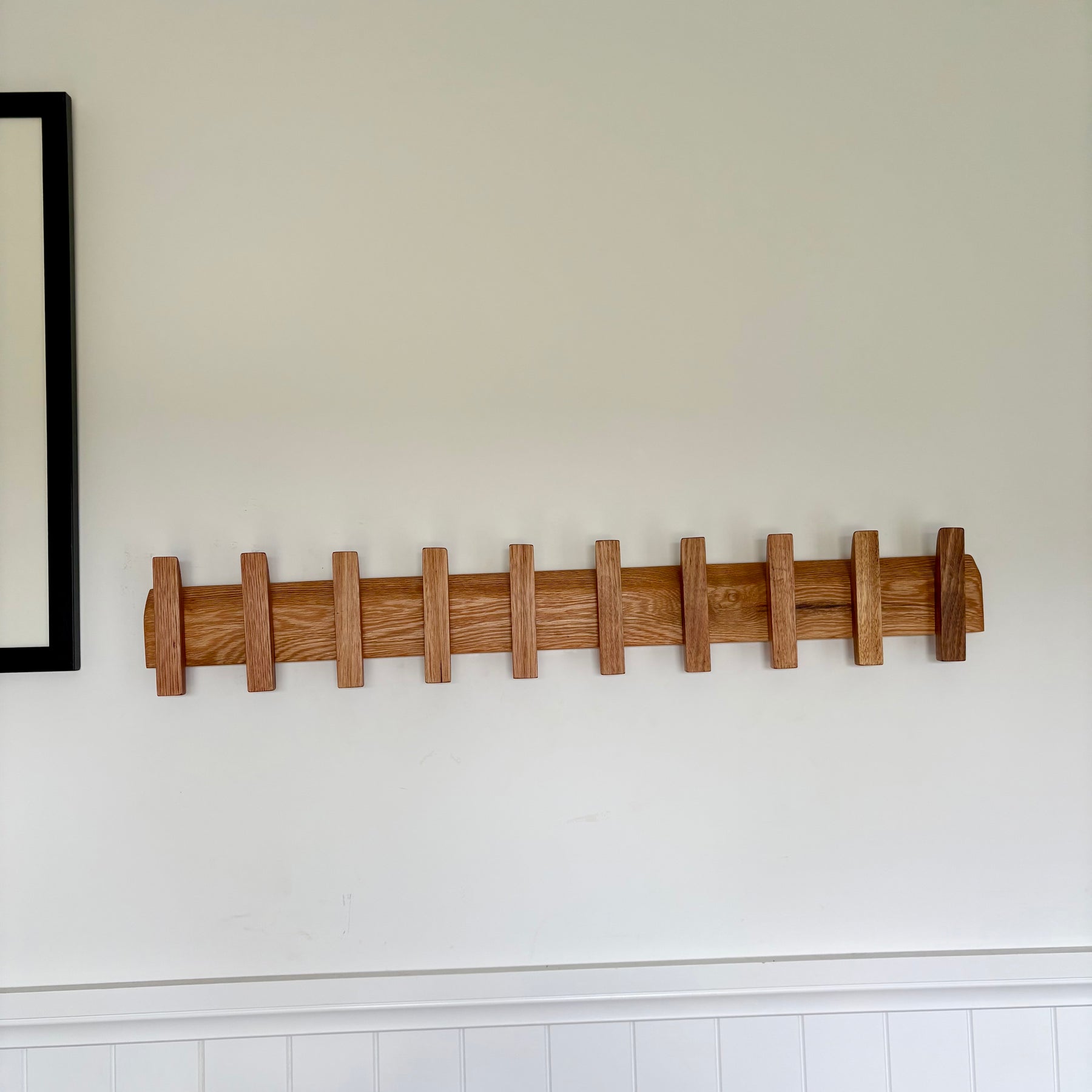 No. 3 Tasmanian oak coat rack