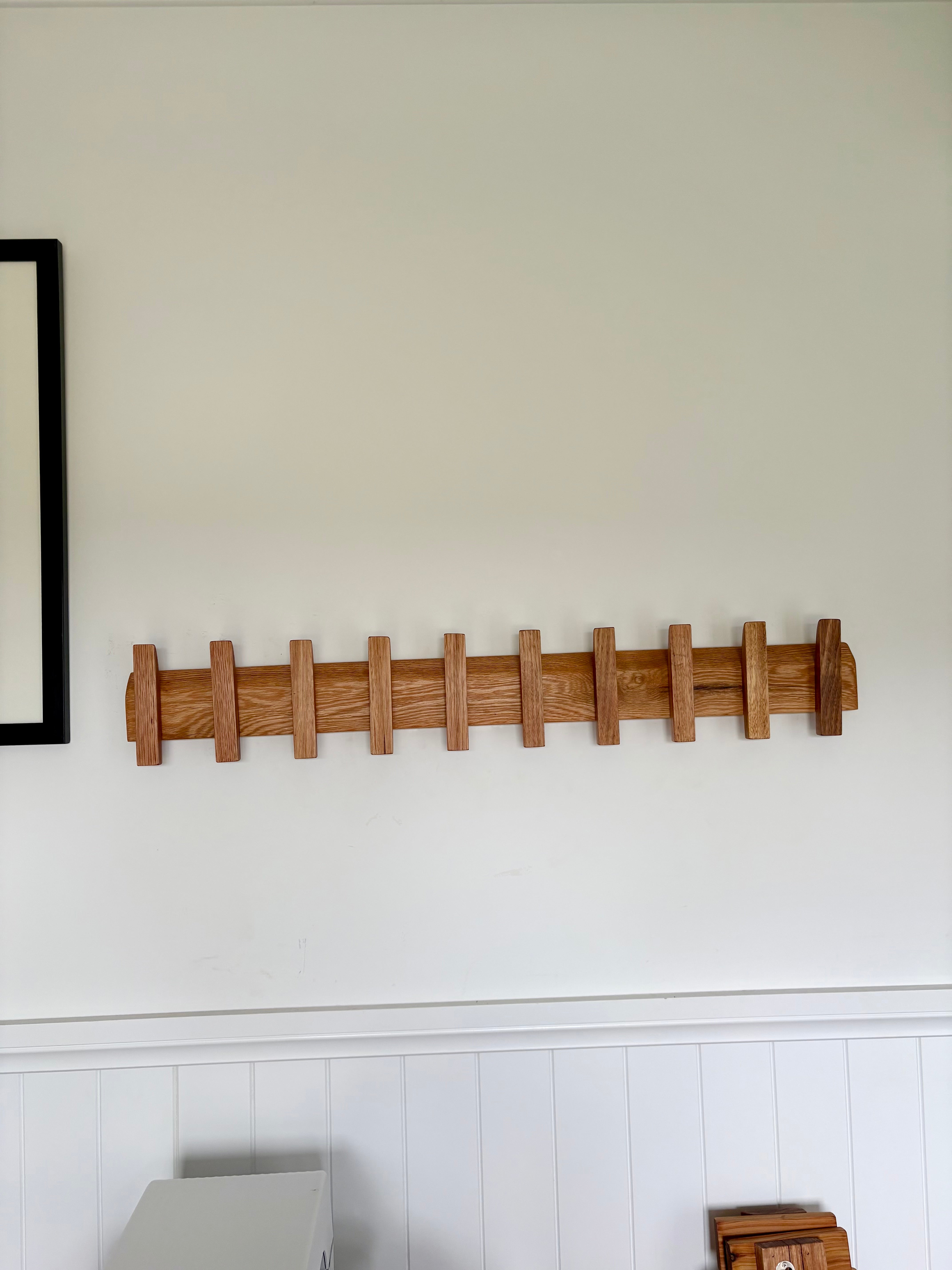 No. 3 Tasmanian oak coat rack