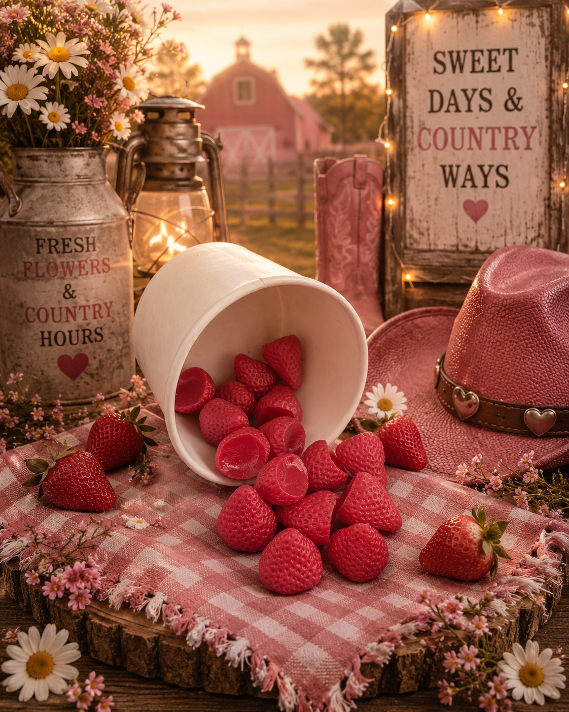 Pink boots & Country roots collection