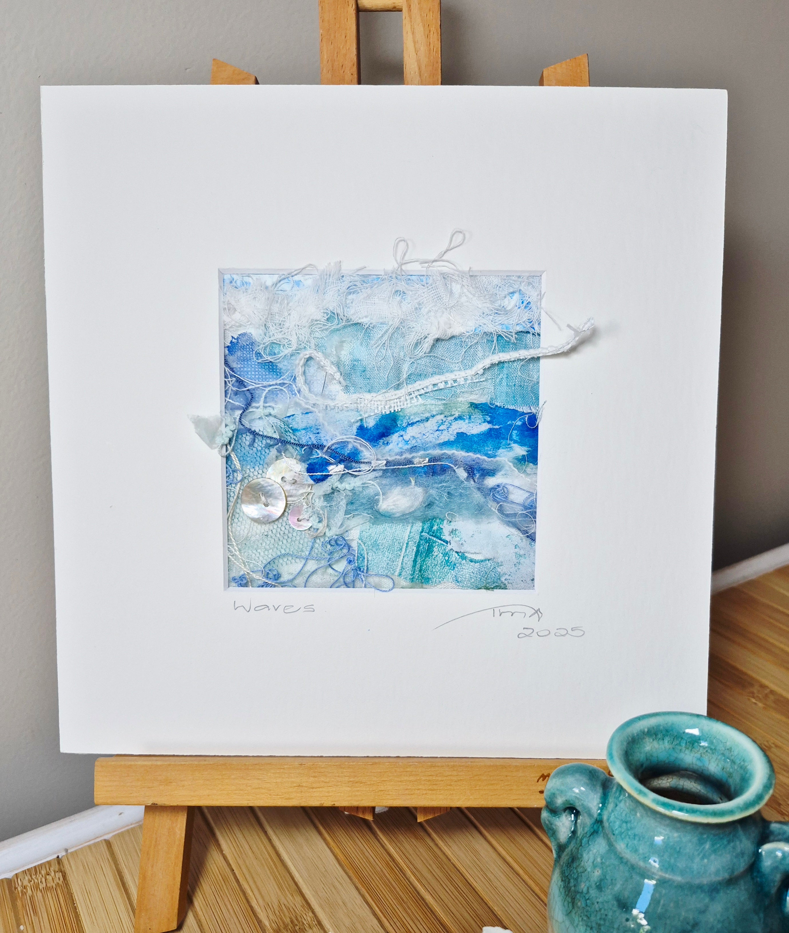 Mixed Media Artwork called Waves