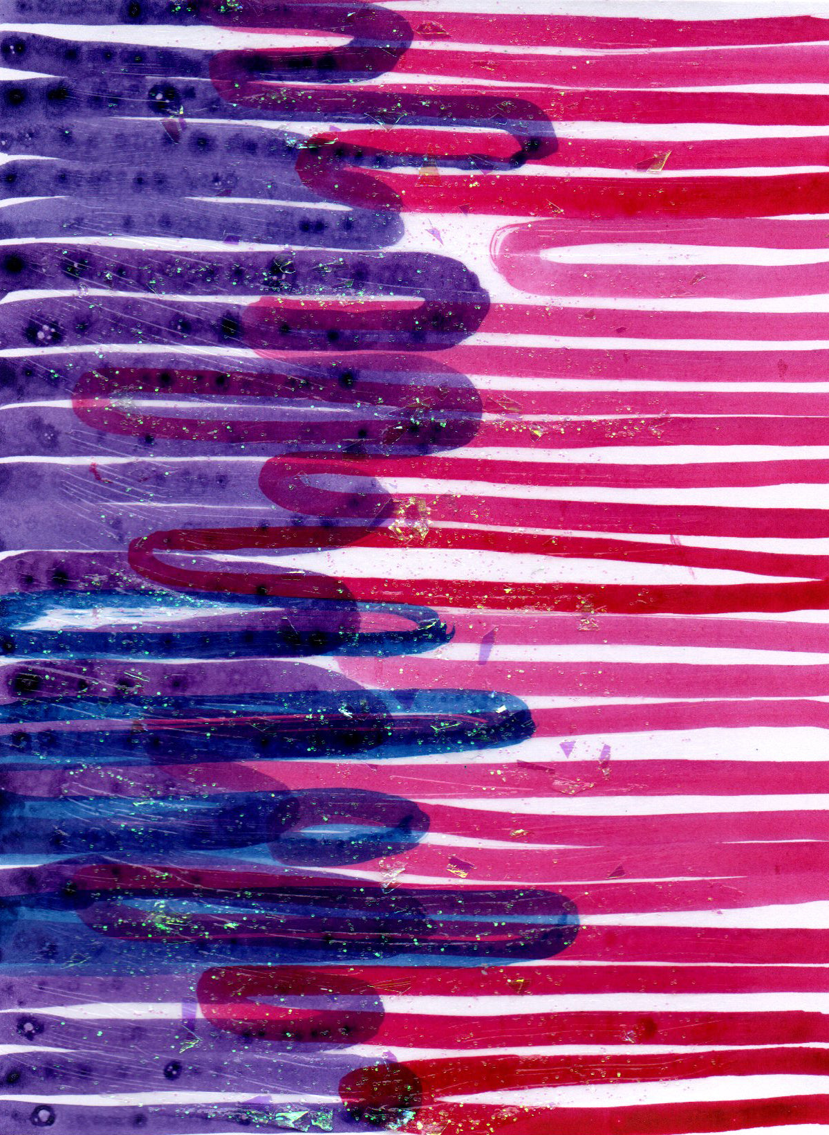 Hand Painted Greeting Cards: 5-pack