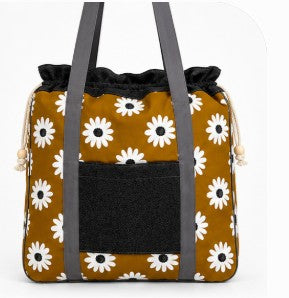 Mustard Daisy Tote