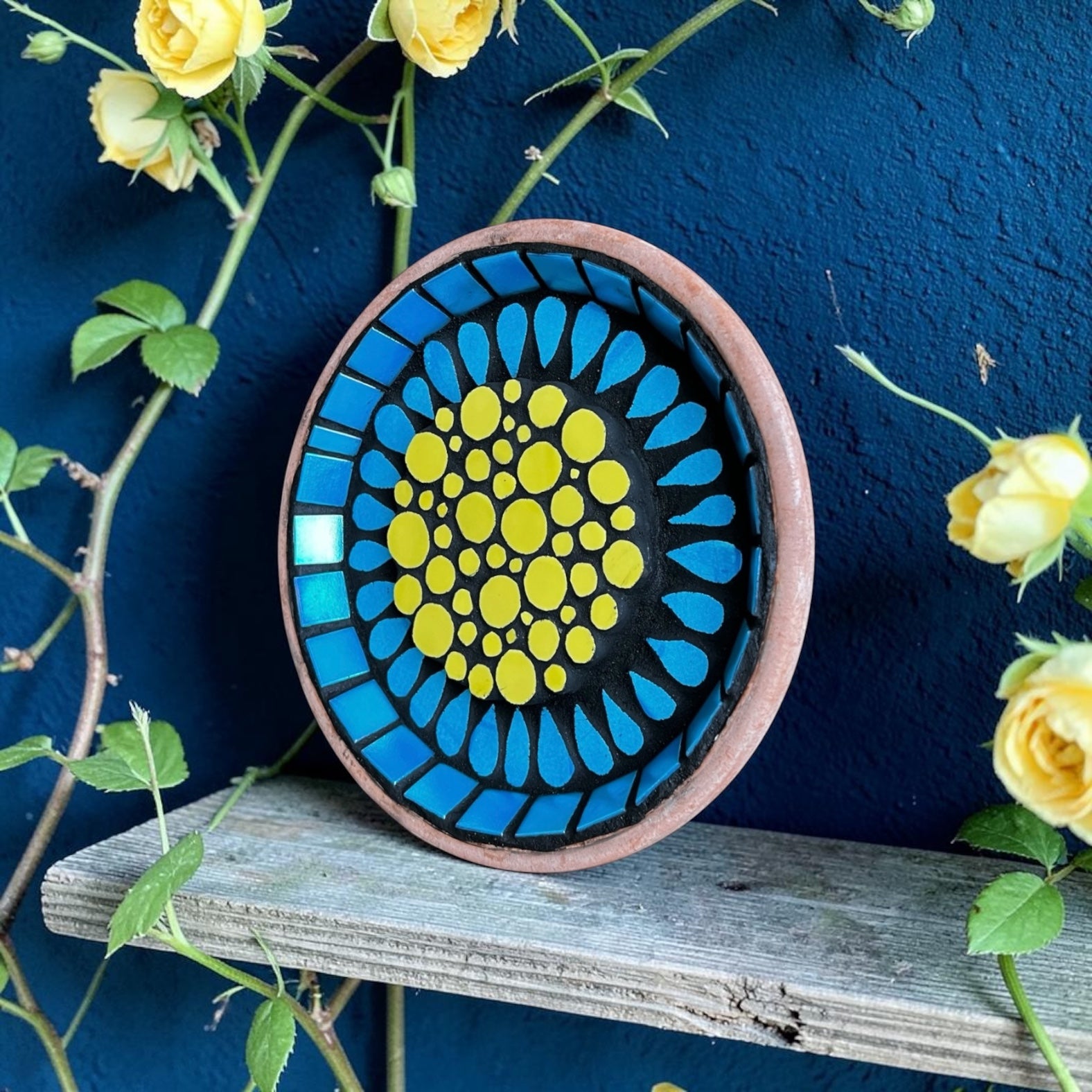Mosaic Bee Bath