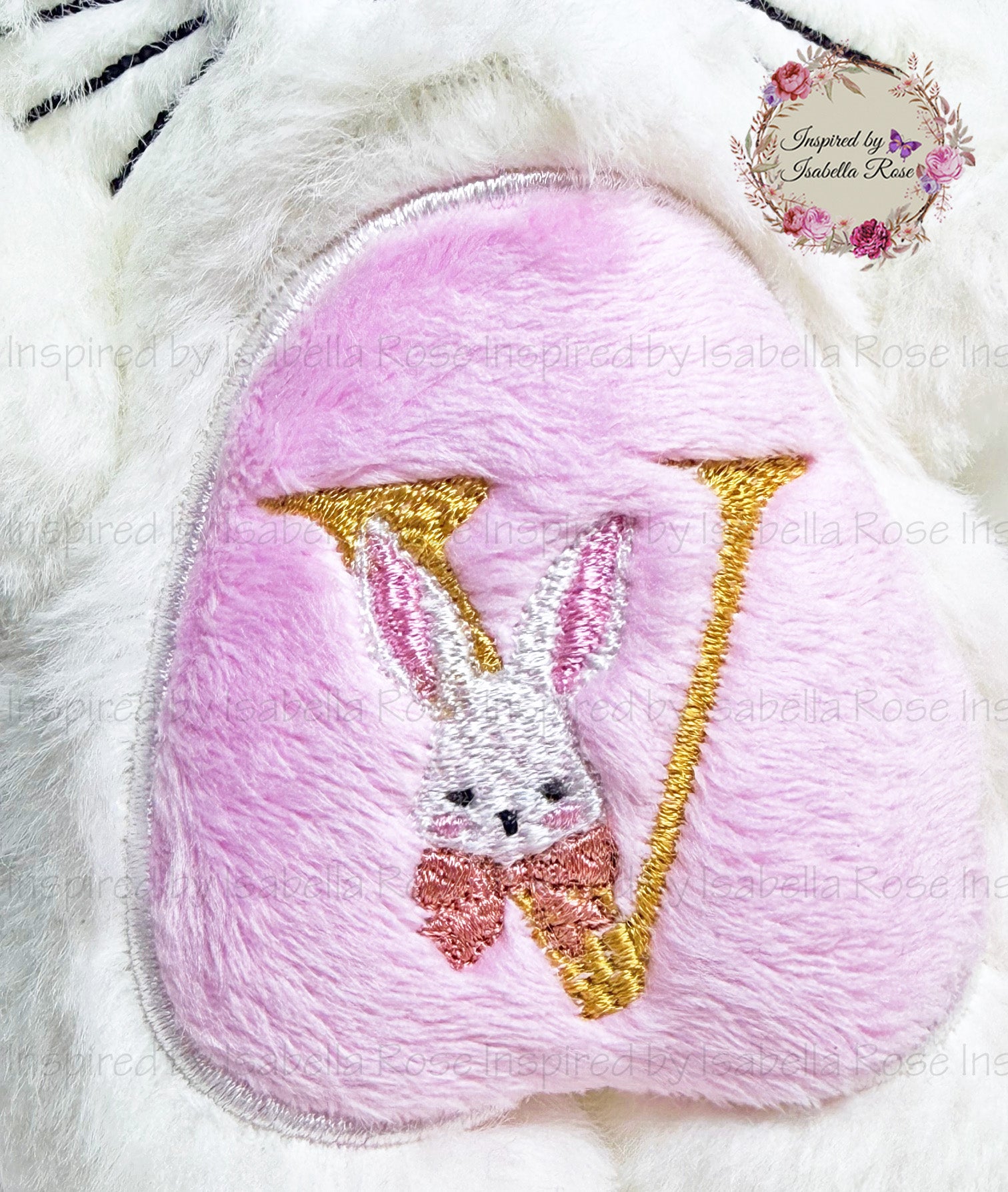 Bunny Plushie, Faux Fur, Personalised Rabbit, Easter, Made to Order