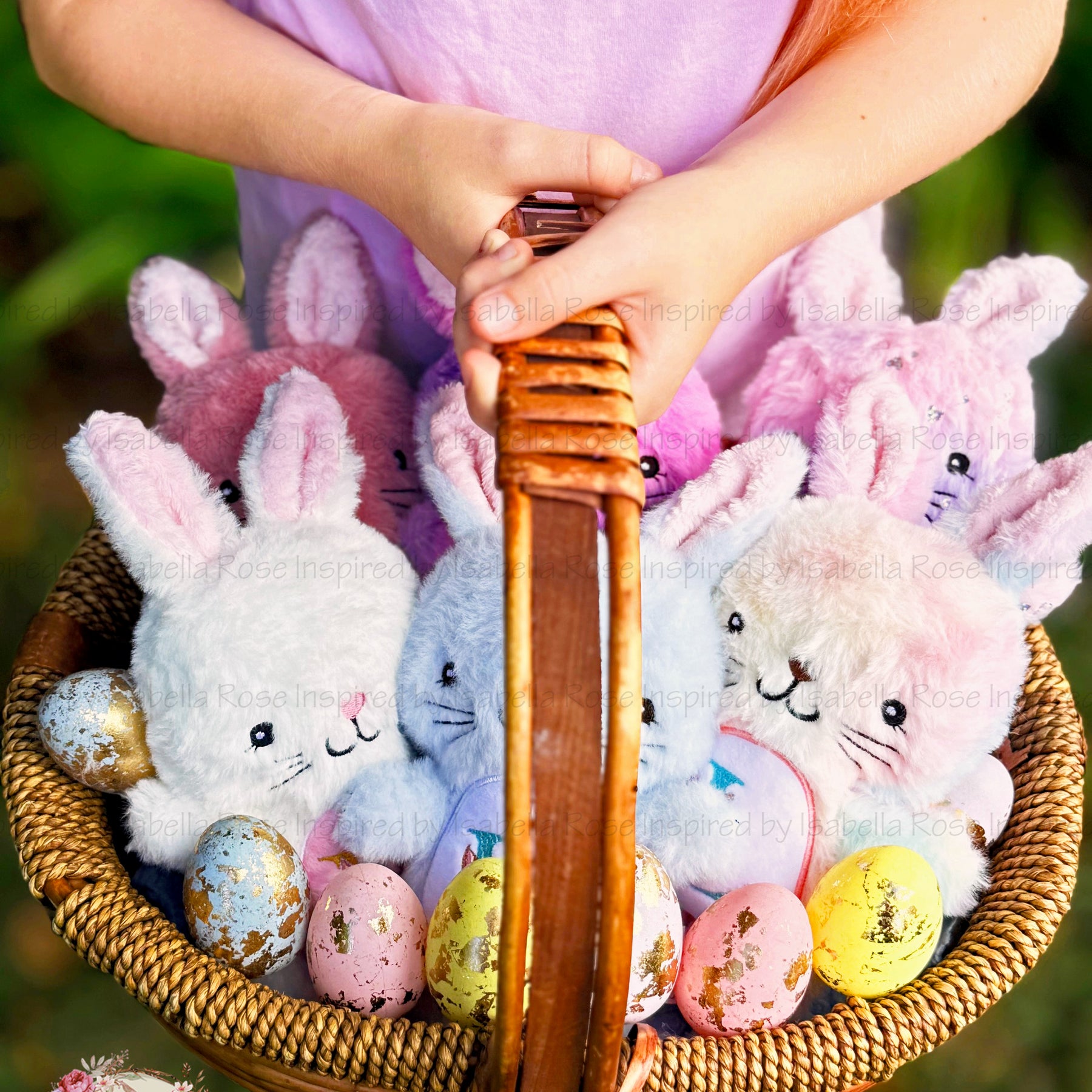 Bunny Plushie, Faux Fur, Personalised Rabbit, Easter, Made to Order