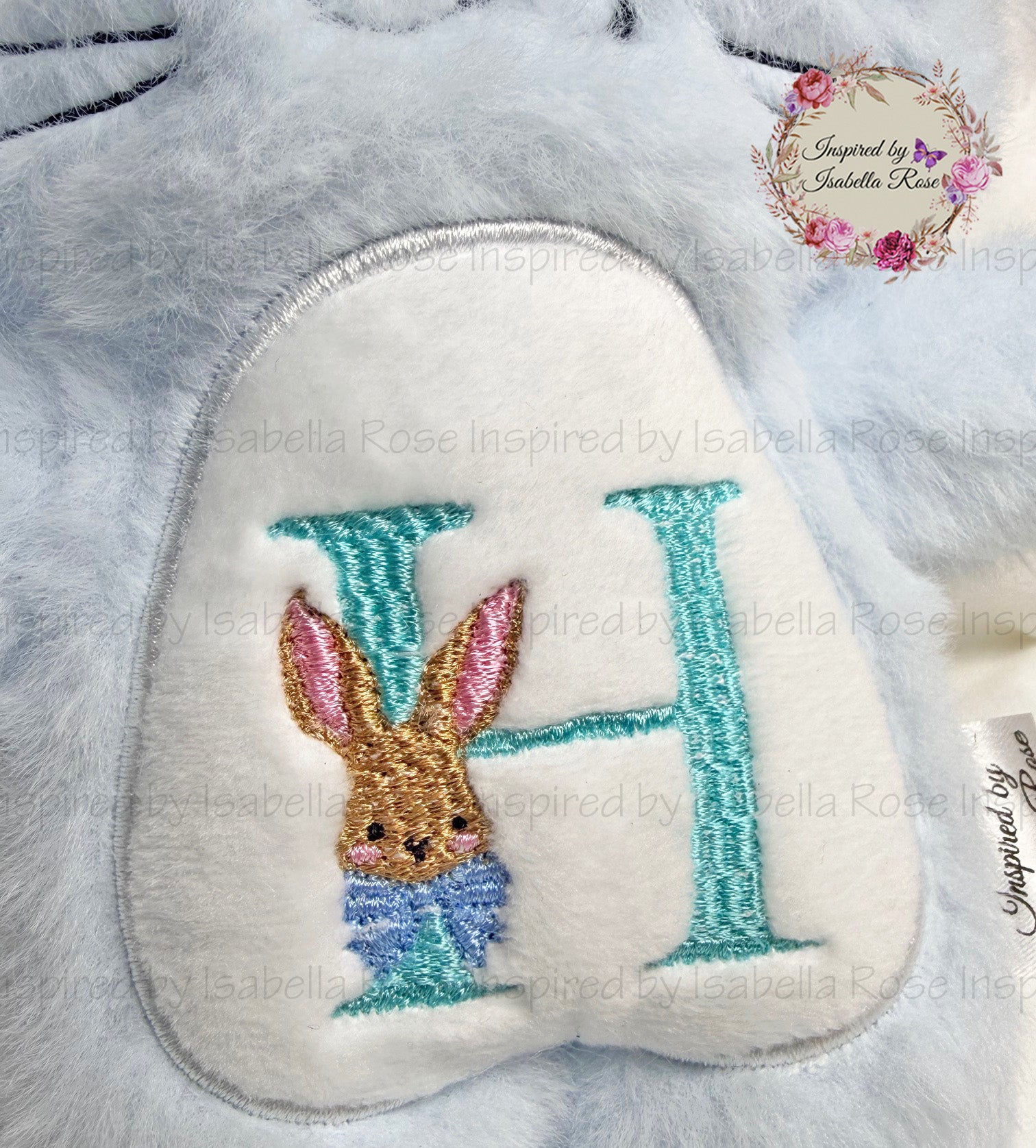 Bunny Plushie, Faux Fur, Personalised Rabbit, Easter, Made to Order