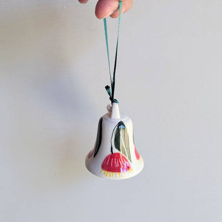 Handmade Ceramic Christmas Bells