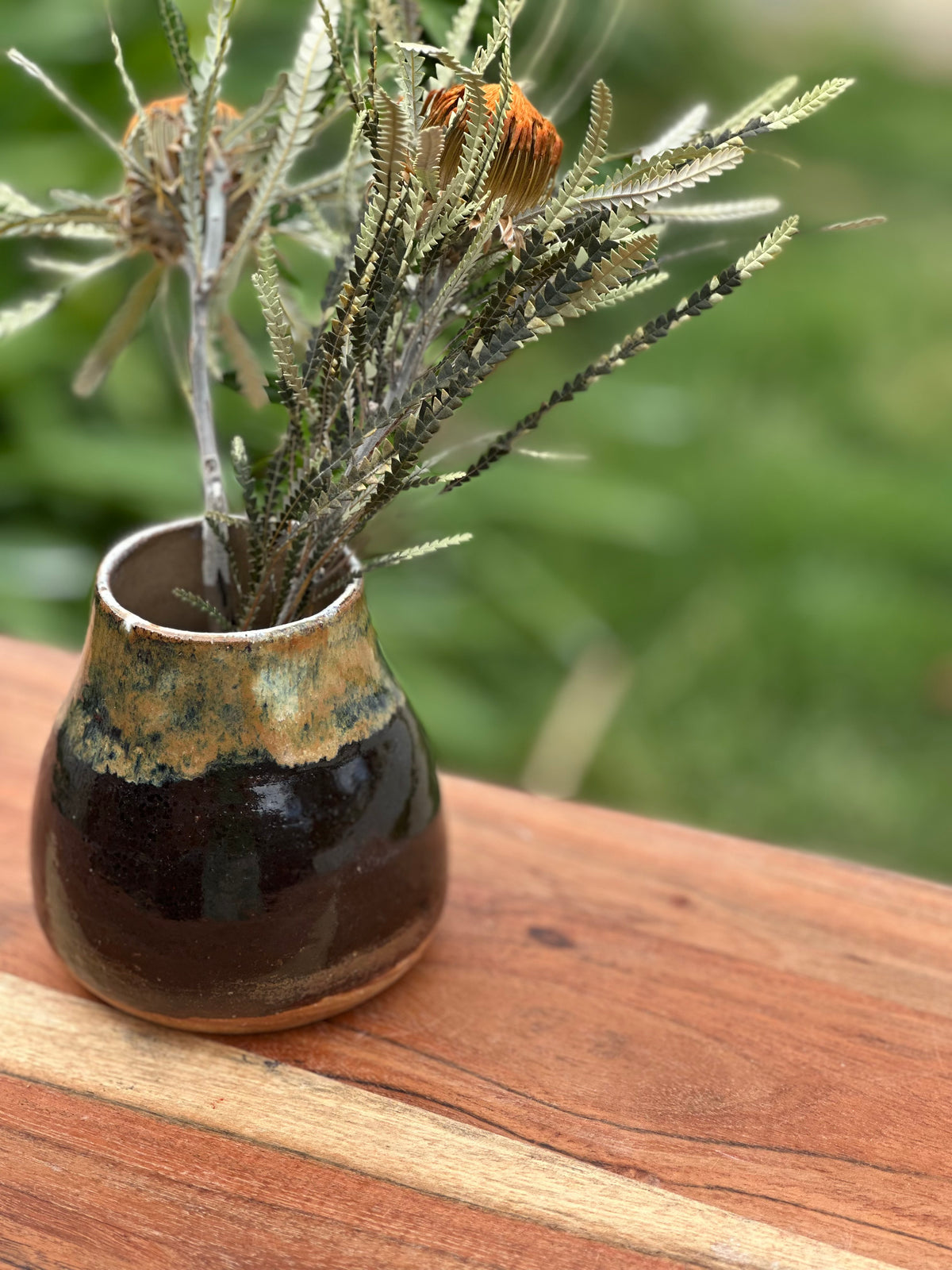 Stoneware Vessel | Handmade Ceramic Tableware | Tigers Eye
