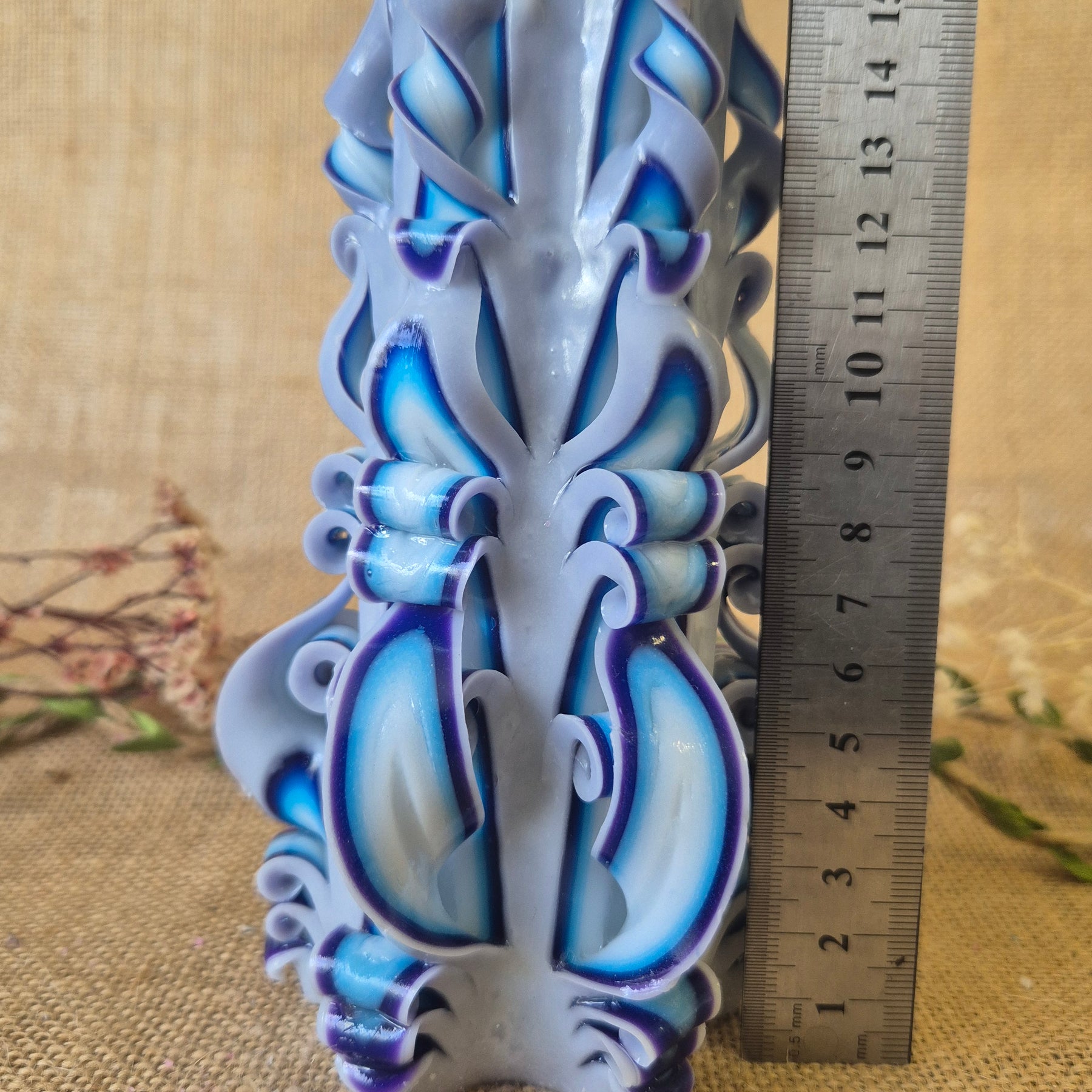 White and Blue 16cm