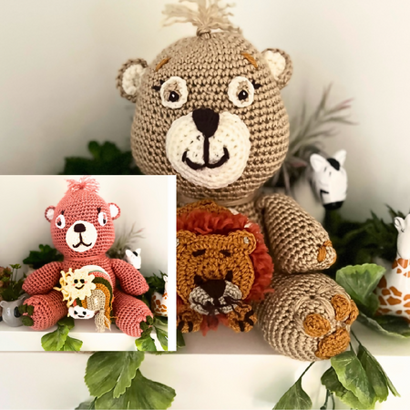 Handmade Fun Teddy Bears - Crochet Teddy Bears