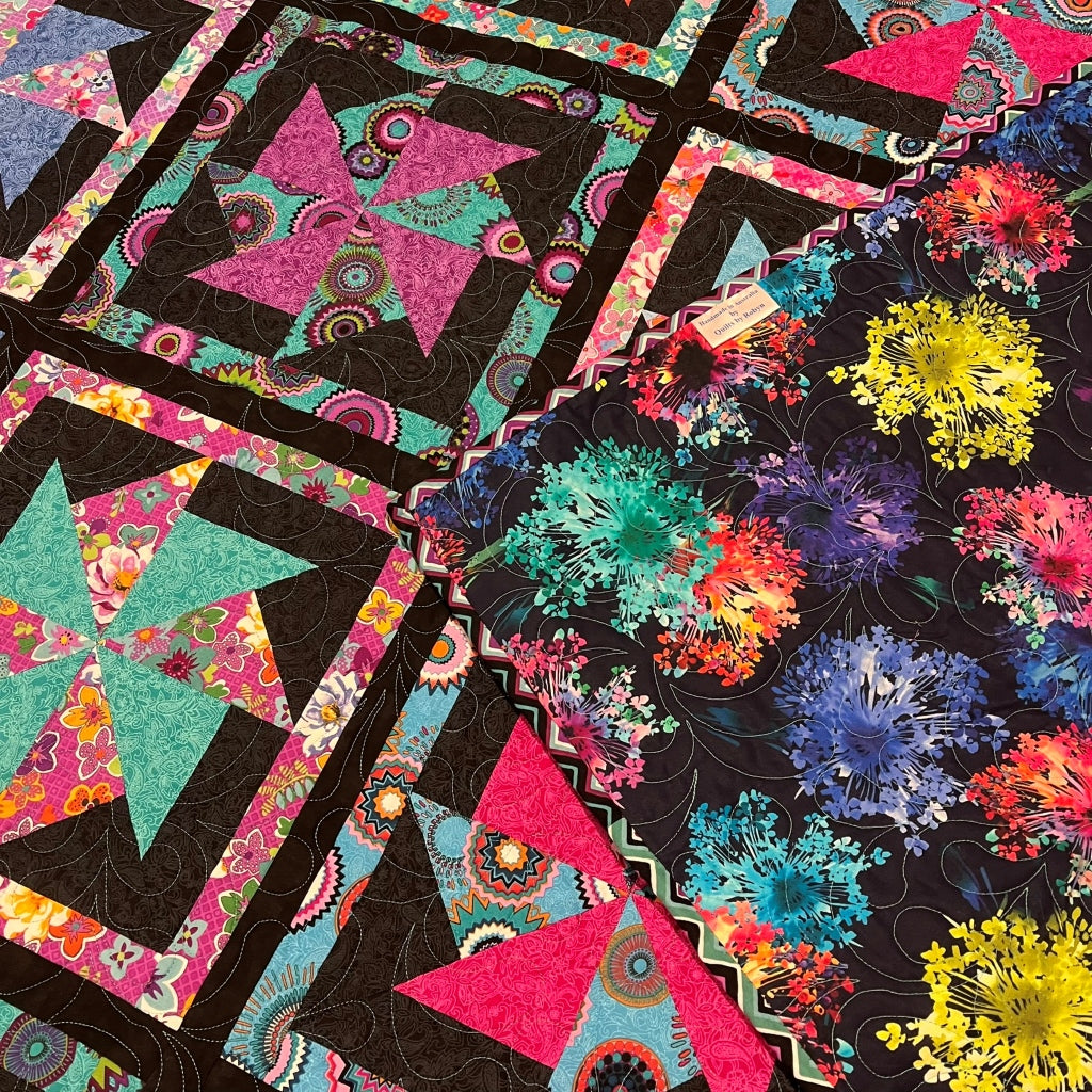 handmade patchwork quilt australia - queen sized