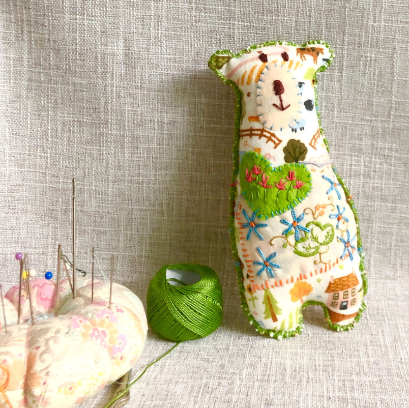 Fabre Art Teddy Bear - Farm Yard
