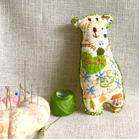 Fabre Art Teddy Bear - Farm Yard