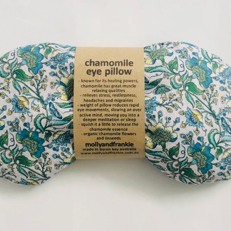 Lavender or Chamomile and Organic Linseed Eye Pillow