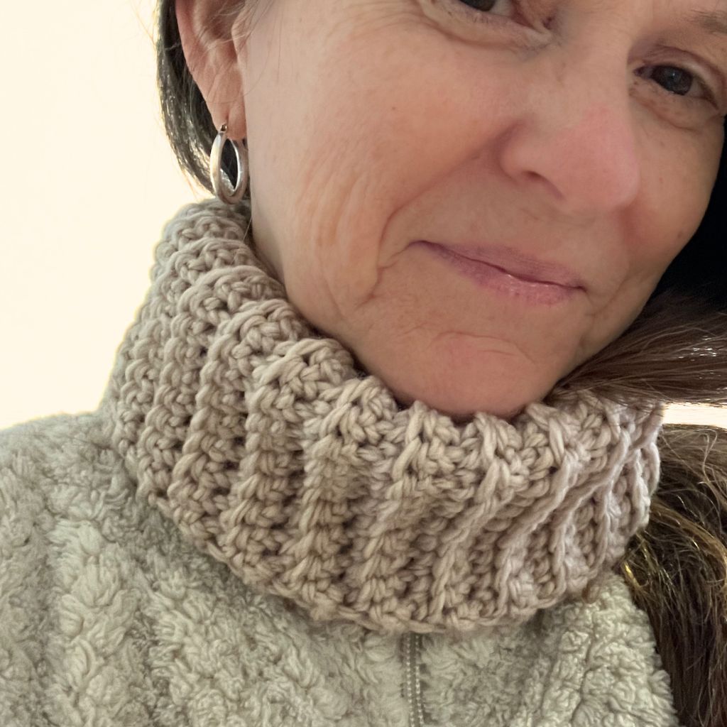 Neck Buff | Head Warmer - Warm Aussie Merino Wool - natural