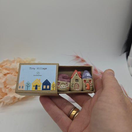 Tiny Ceramic Village -  Boysenberry Close