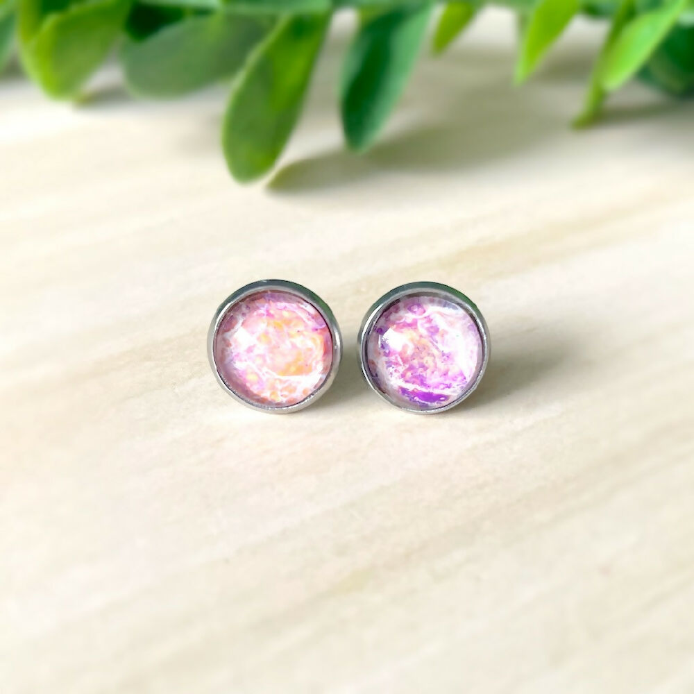 Australian-artist-handmade-jewellery-stud-earrings-F