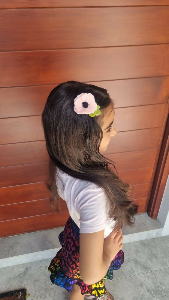 Poppy rose headband