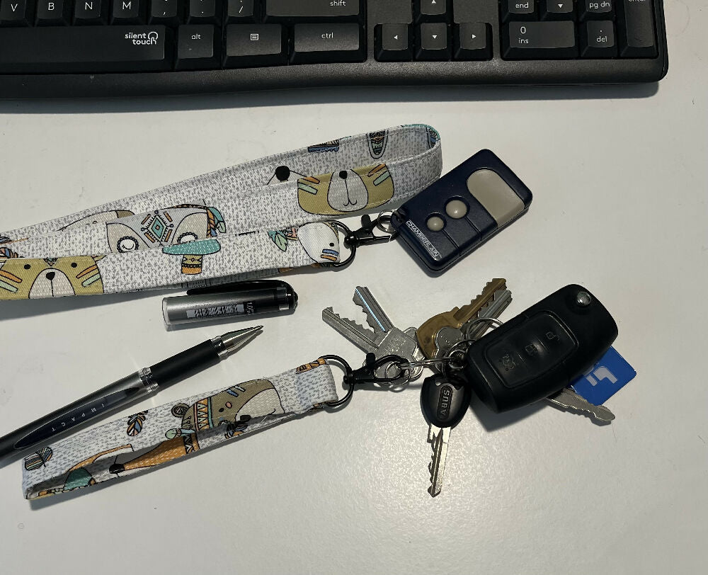 Lanyard-wrist-keyfob