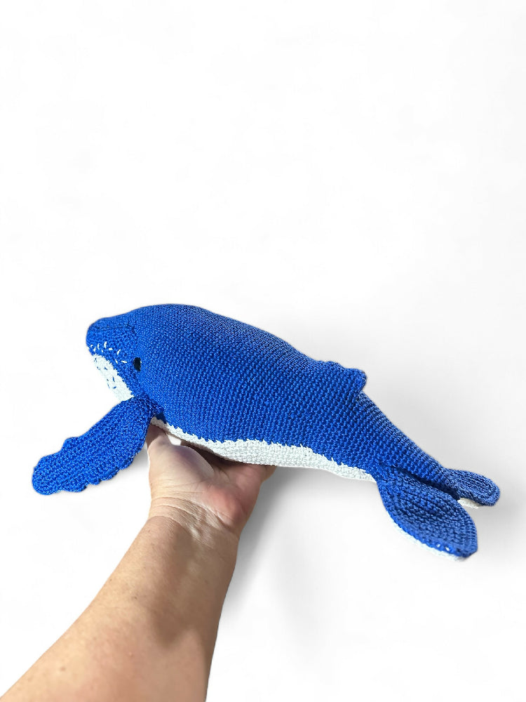 Handmade Crochet Whale