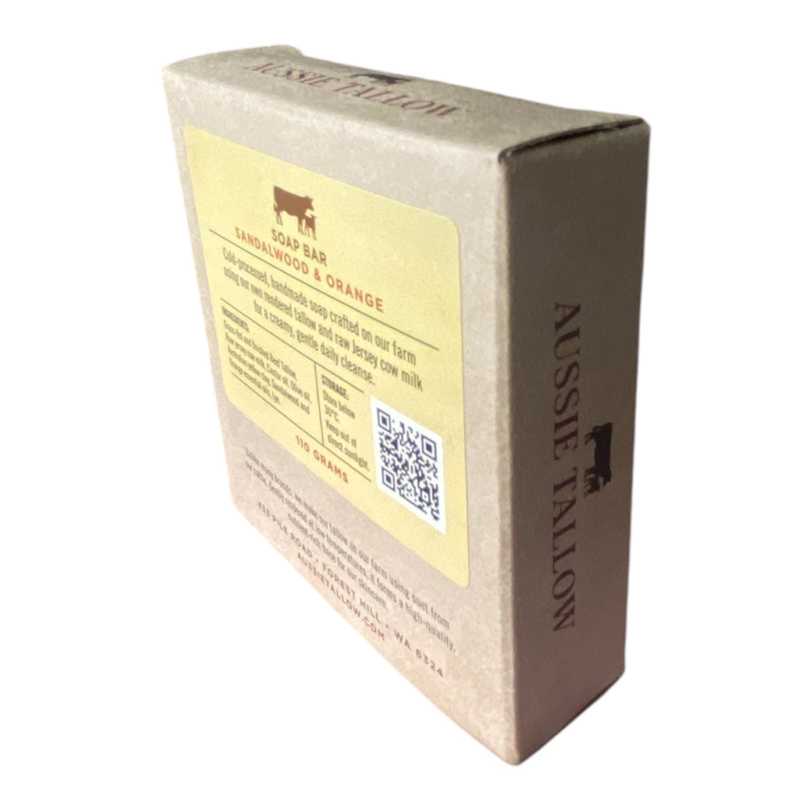 RAW MILK + TALLOW Soap Bar, Raw Cow Milk, Grass Fed Tallow, Old Fashioned