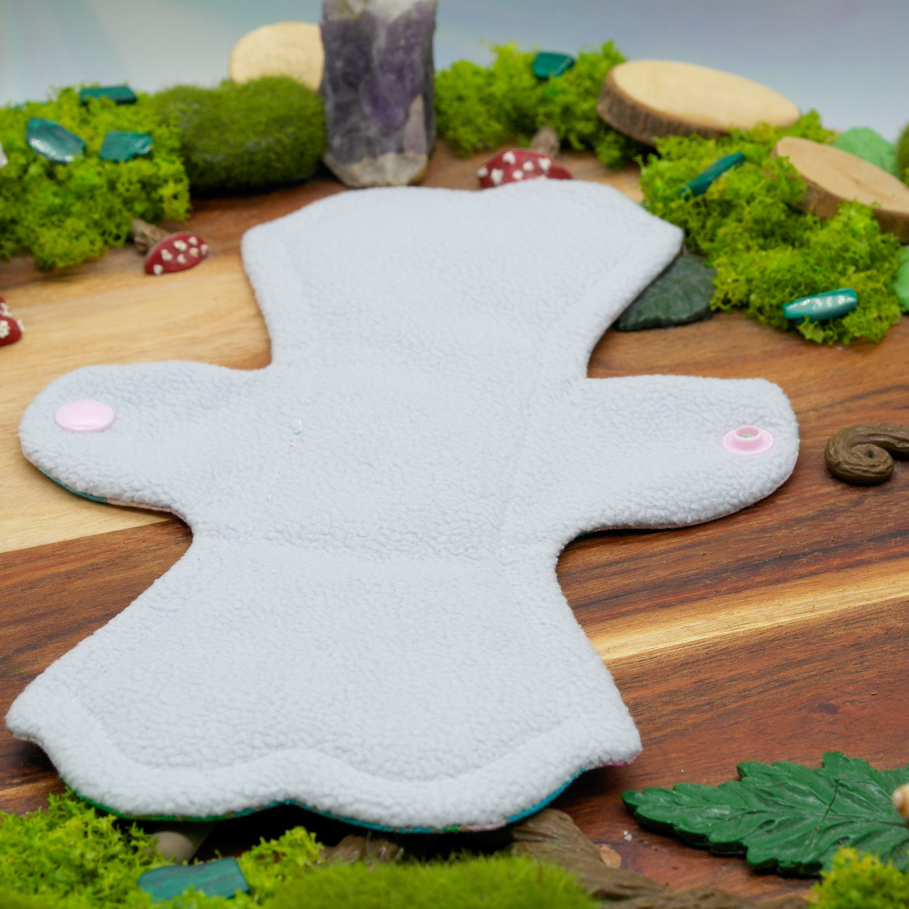 One of a kind Reusable cloth pad 10" Moderate (LOA) - be happy