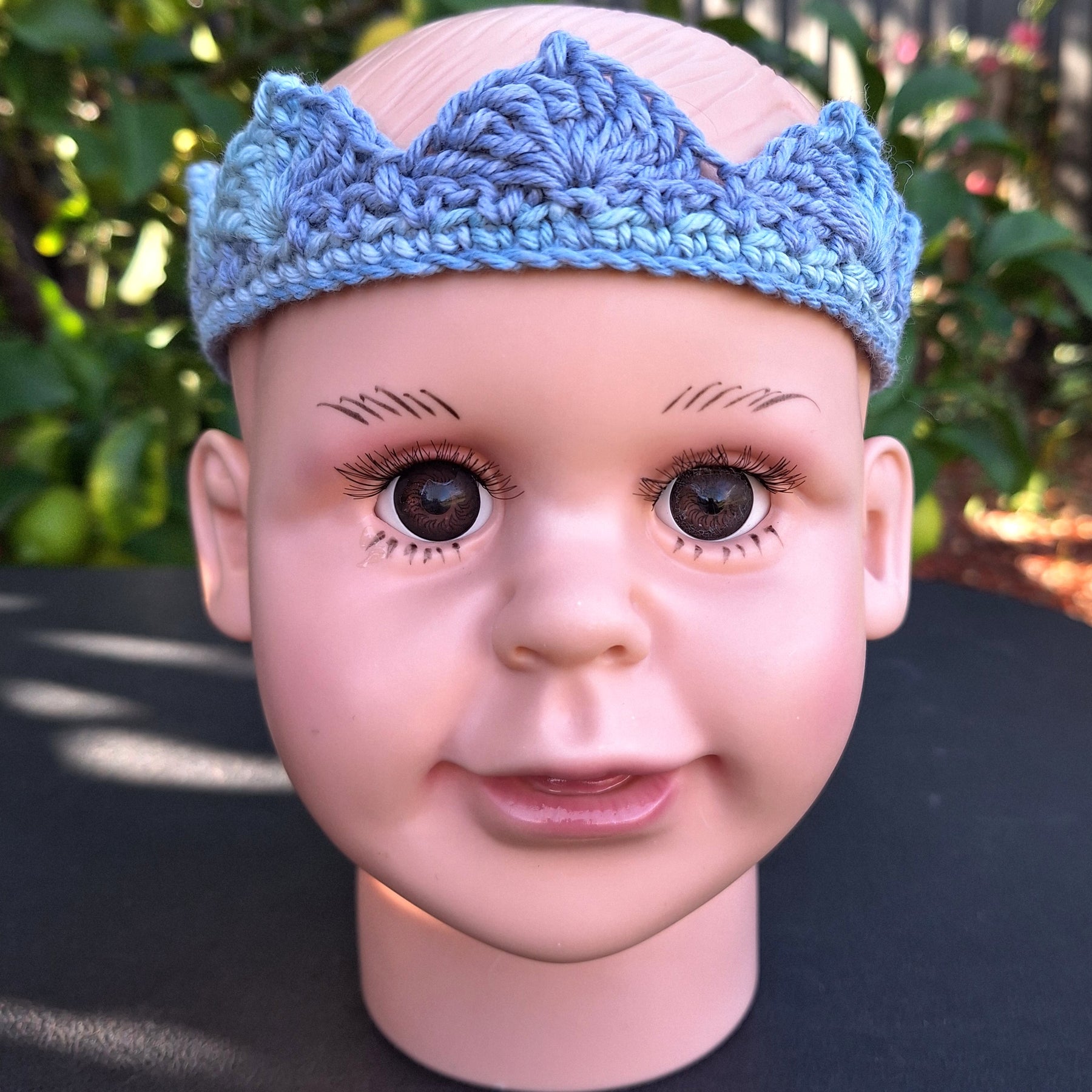Handmade Adjustable Crochet Crowns