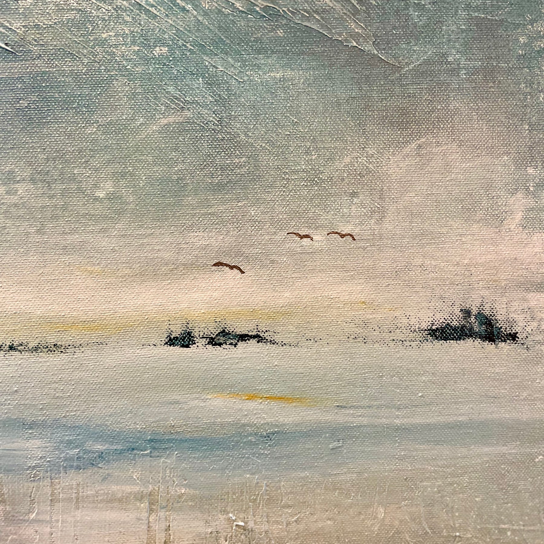Shades of Calm - XL Acrylic on canvas