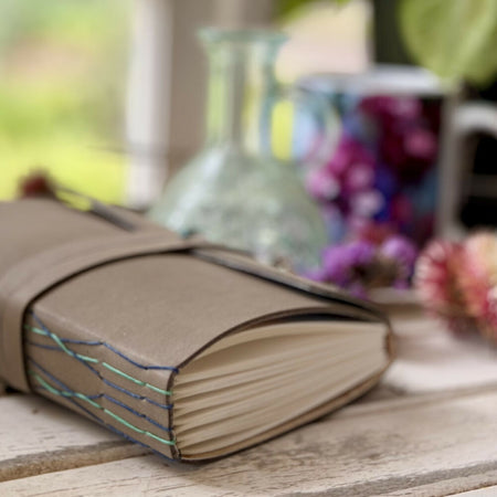 A6 Khaki Green French Twist Journal