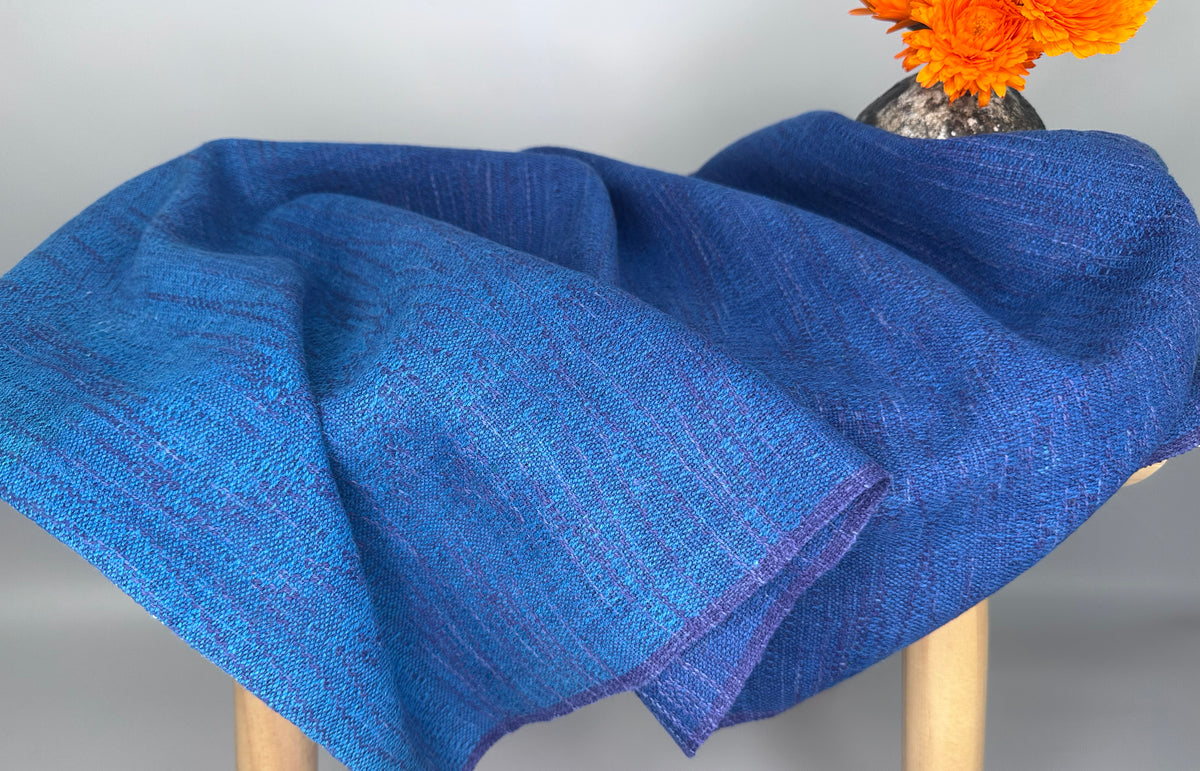 Hand-Dyed and Handwoven Linen/Cotton Tea Towels