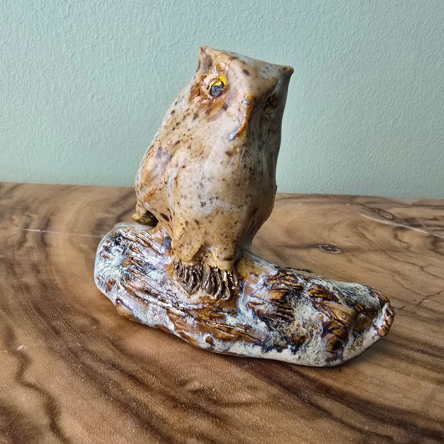 Little Owl sculpture