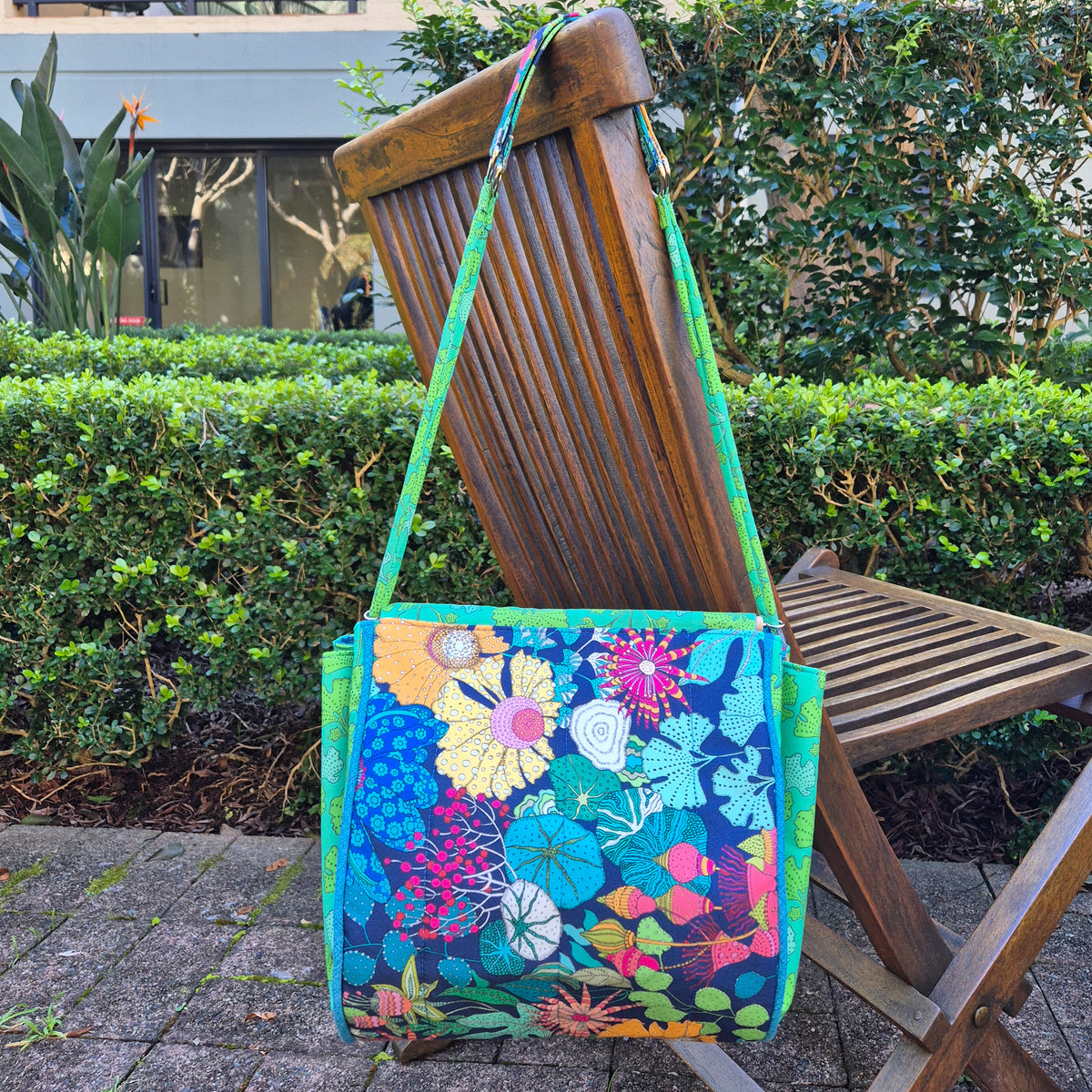 Large Knitting Project Bag – Convertible Tote