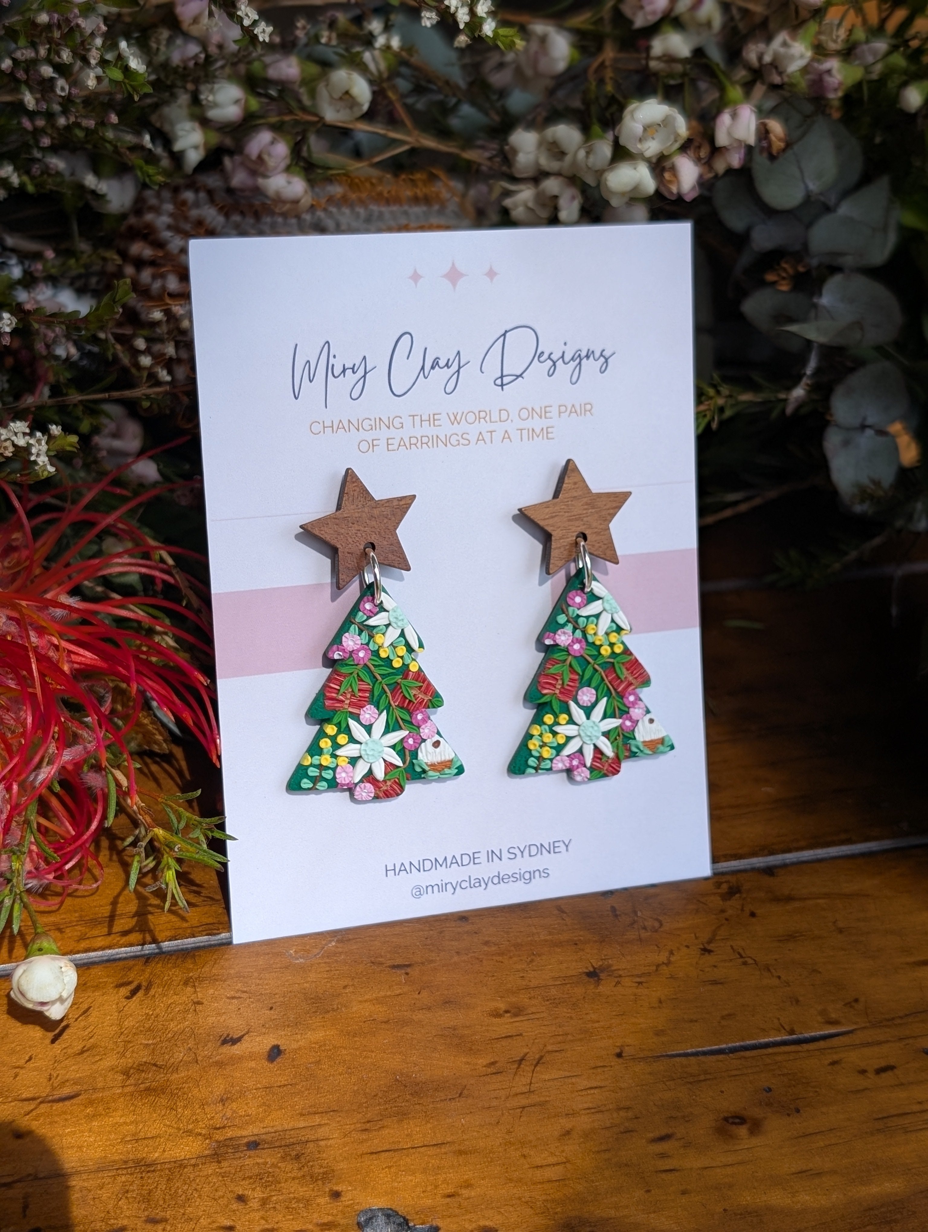 PRE-ORDER Native Australian Flower Christmas Trees