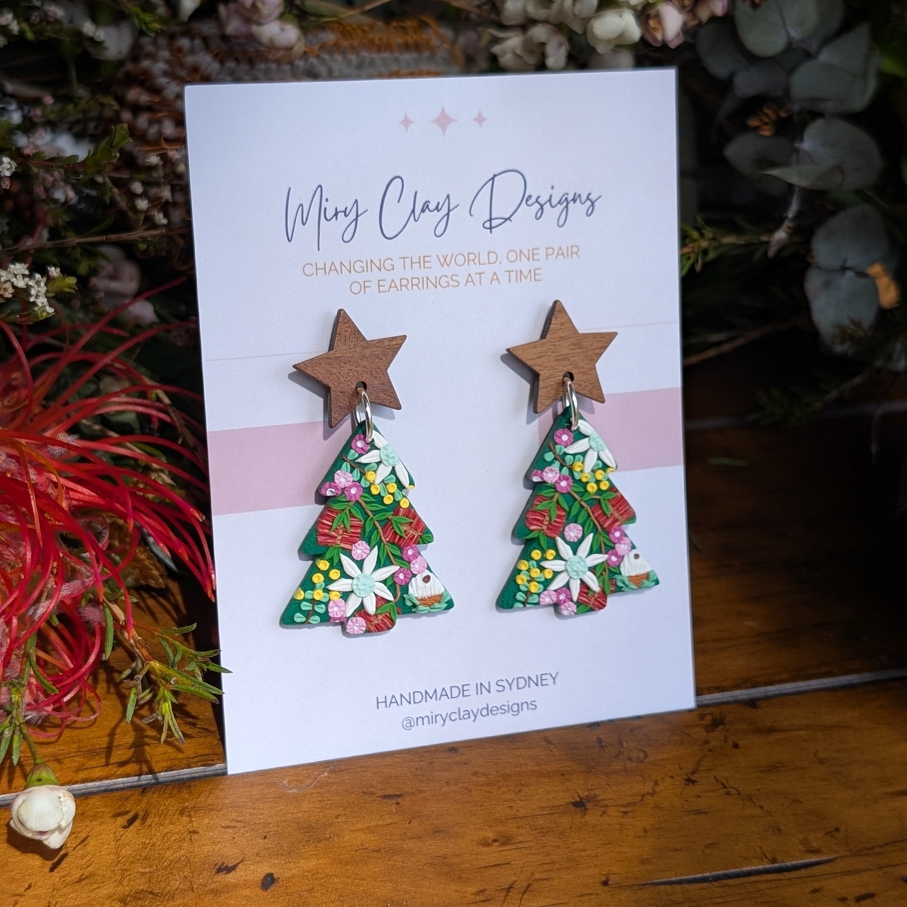 PRE-ORDER Native Australian Flower Christmas Trees