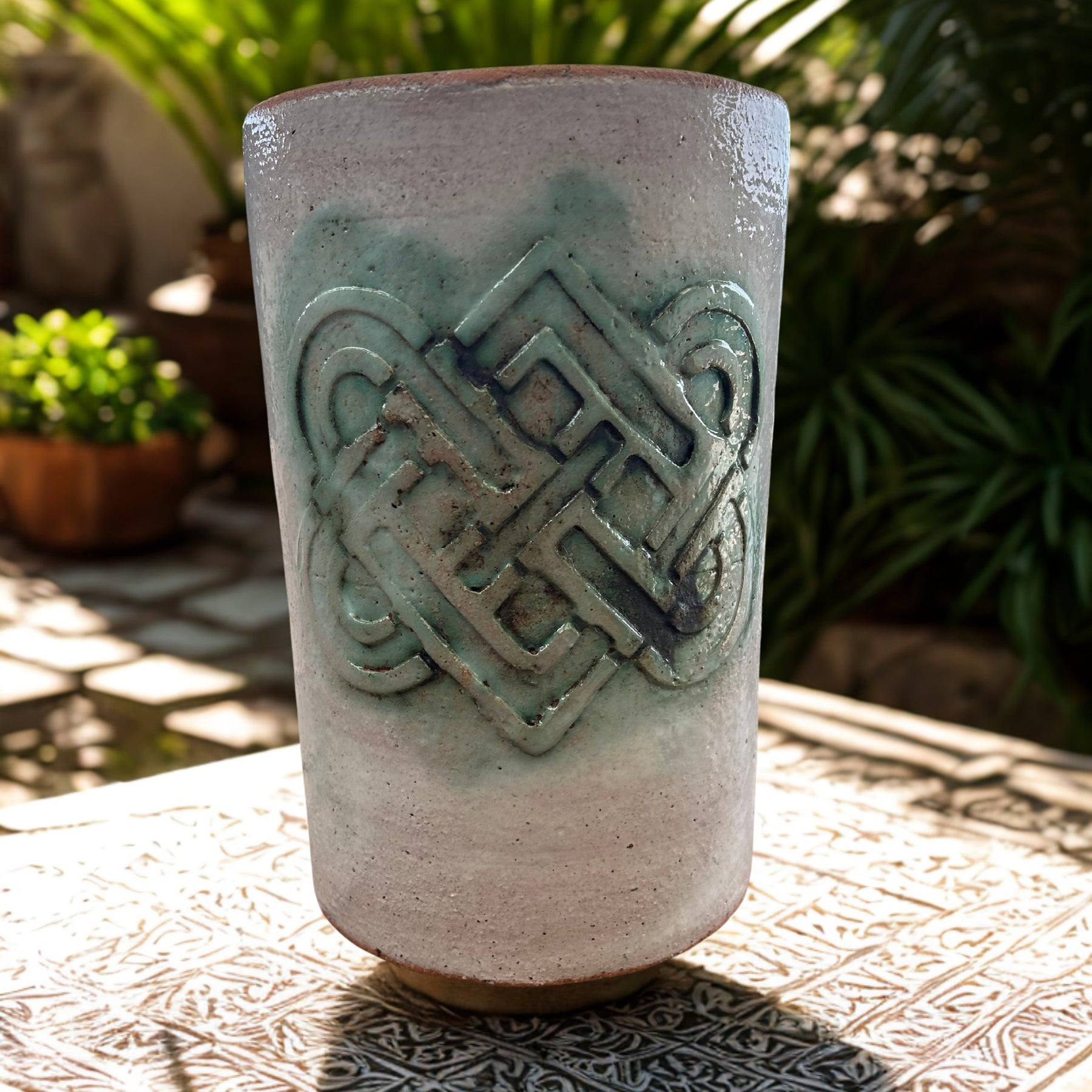 Ceramic wine cooler