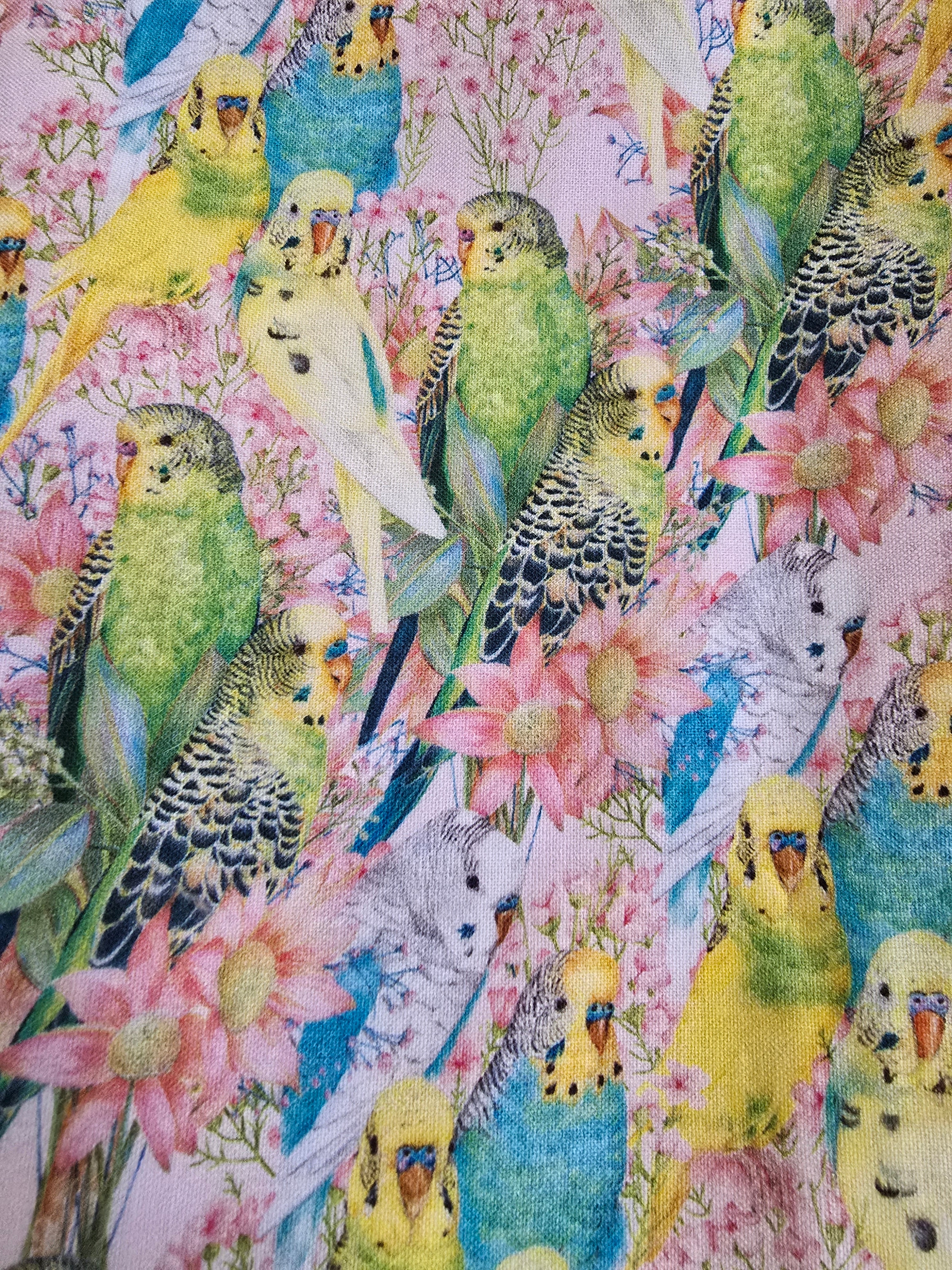 Handmade | Budgerigar | Tote Bag