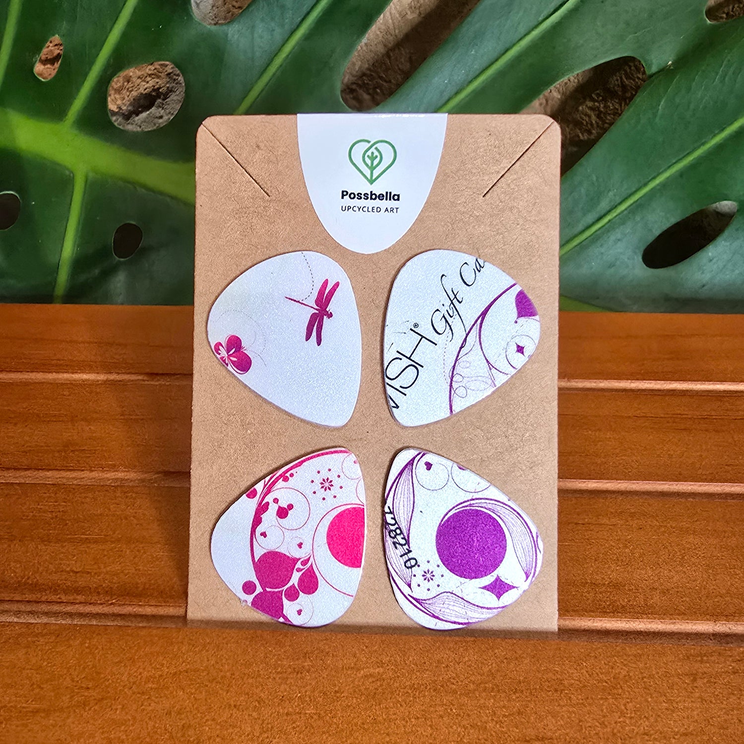 Upcycled Guitar Plectrums