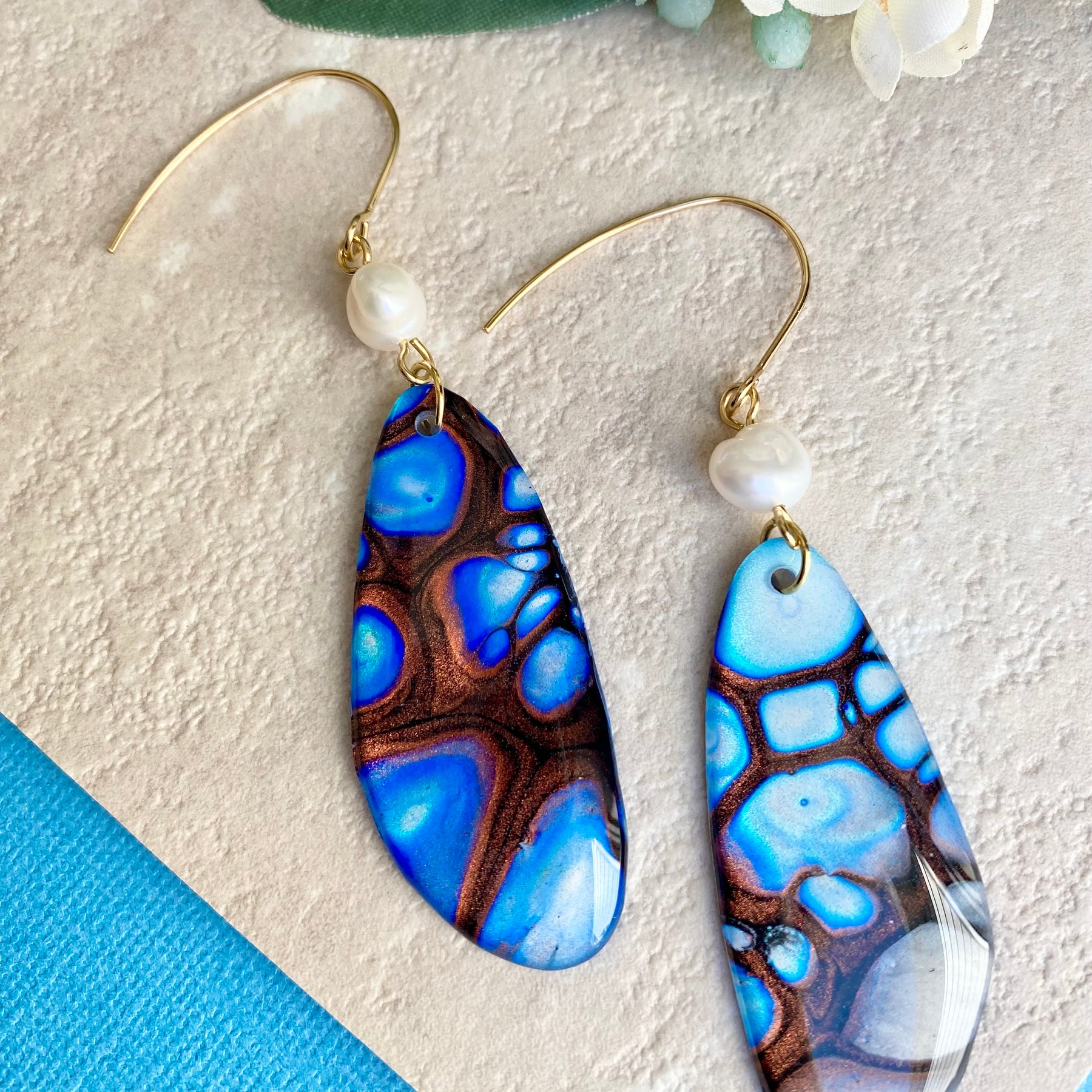 Freshwater Pearl Collection Dangle Earrings