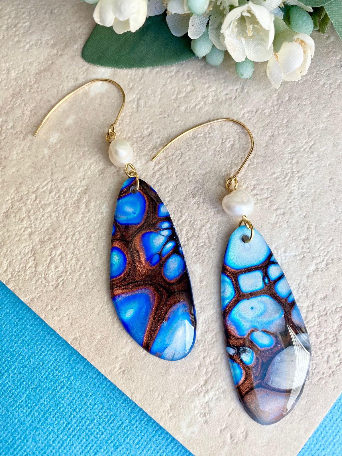 Freshwater Pearl Collection Dangle Earrings
