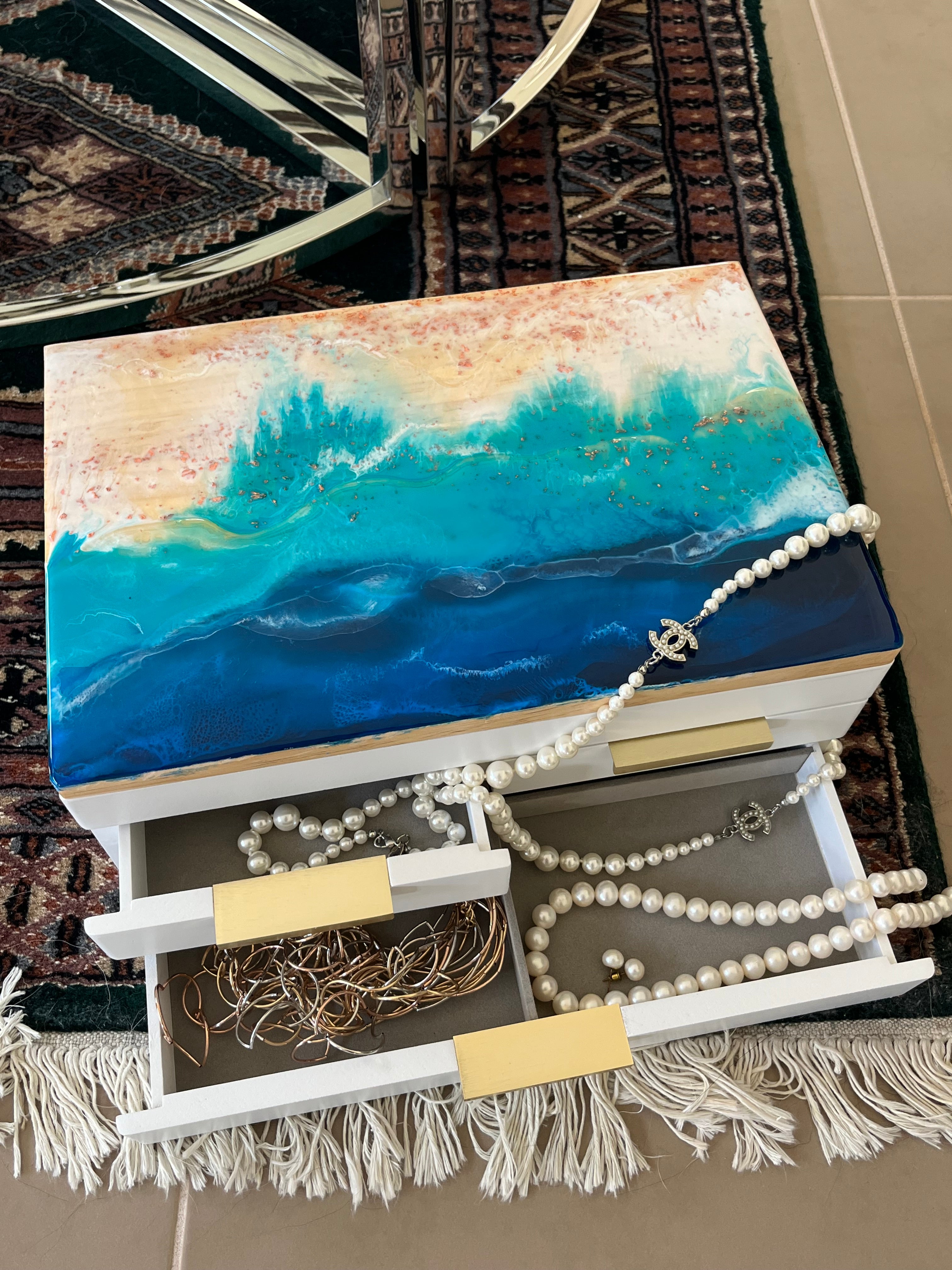 Jewellery box | gift for her | gift ideas | girlfriend | handmade