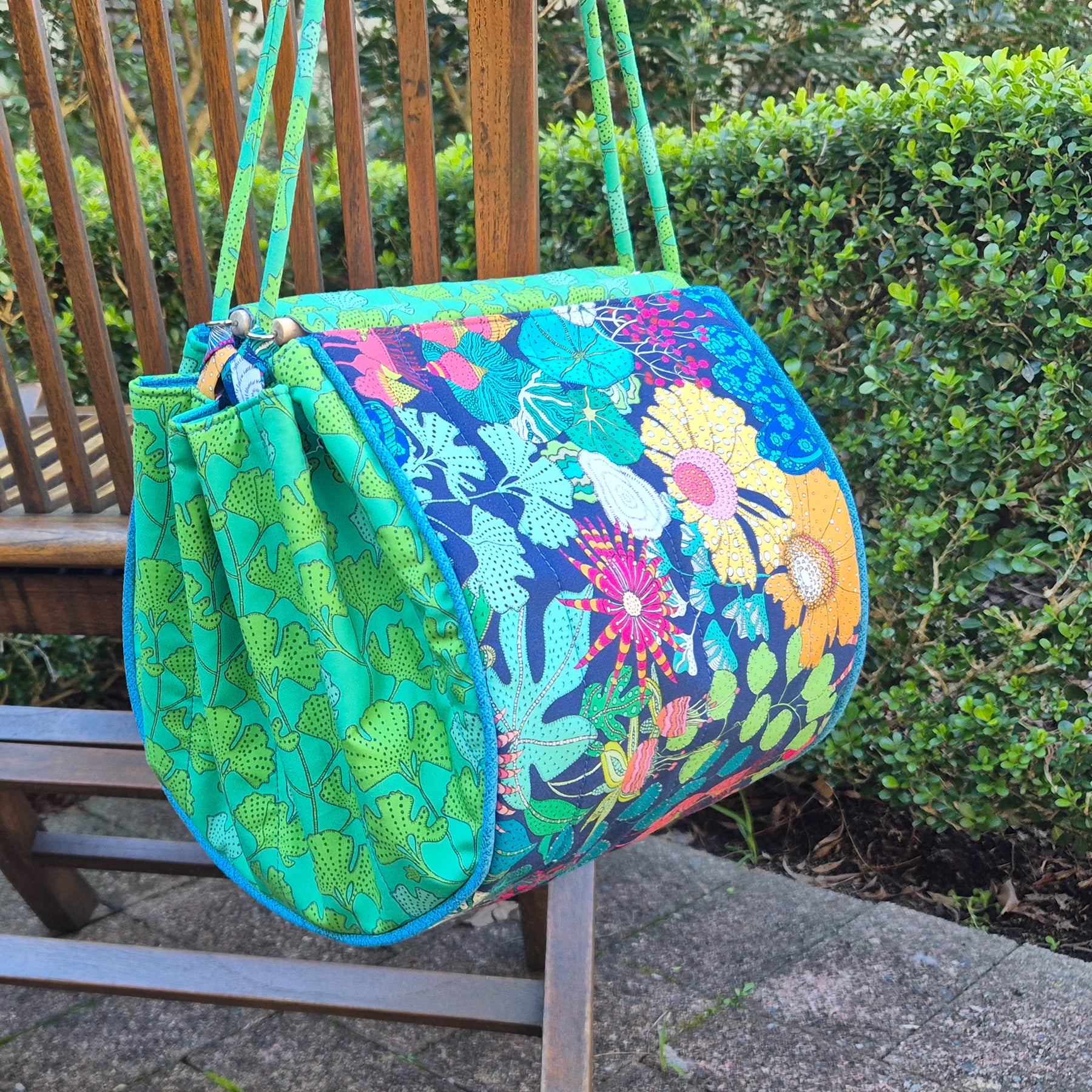 Large Knitting Project Bag – Convertible Tote