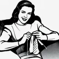 Vintage Meg Knits Vendor Logo