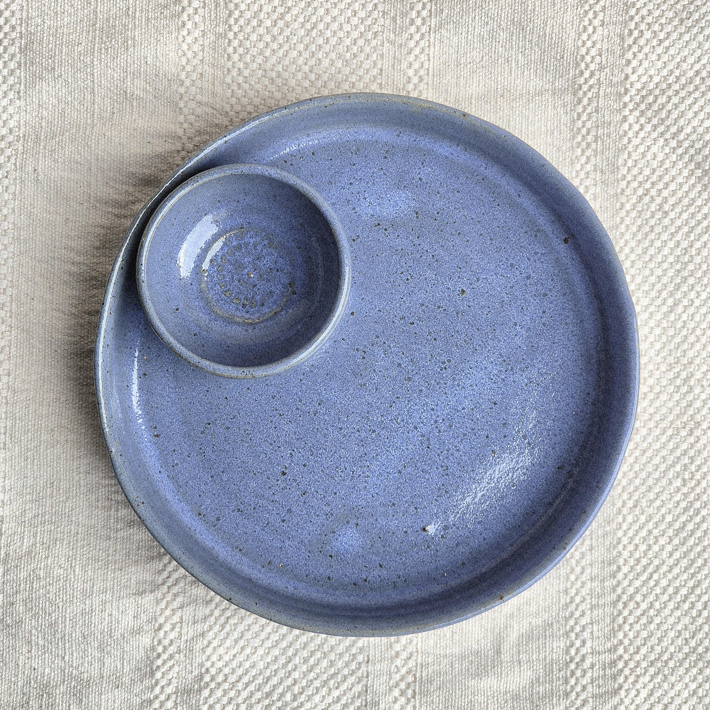 Violet Chip and Dip Platter