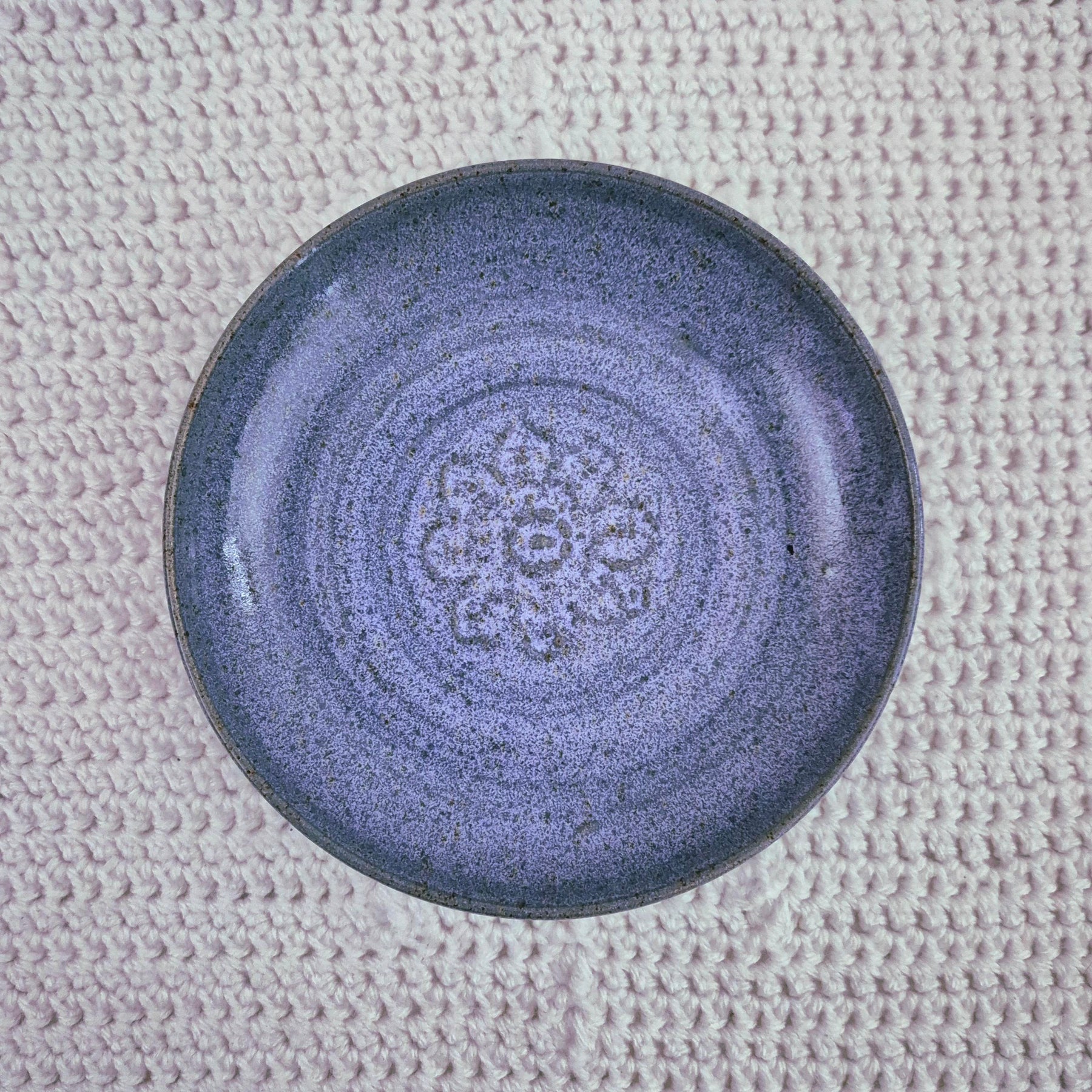 Violet Flower Bowl