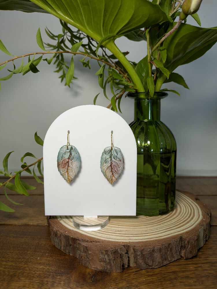 Leaf earrings