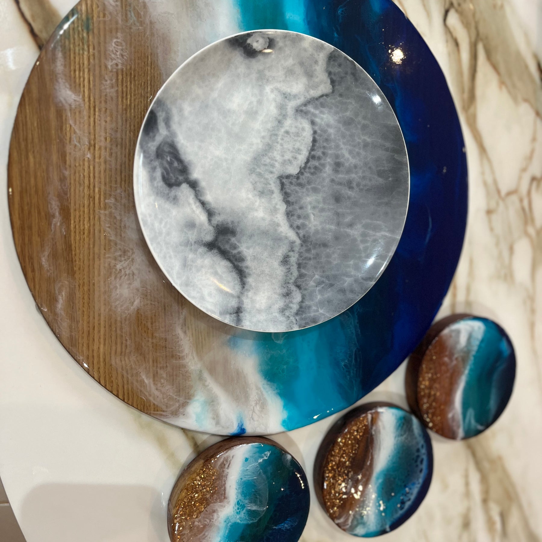 Placemats| serveboard | serveware | home decor | homewares | waves